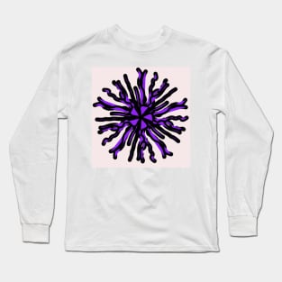 Purple Supernova Long Sleeve T-Shirt